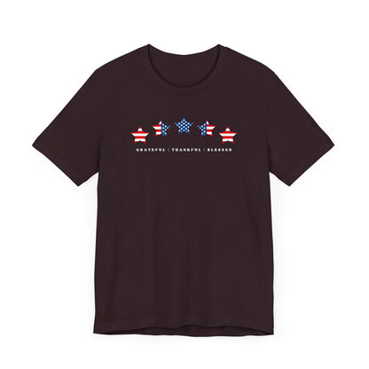 USA Gratitude Jersey Short Sleeve Tee