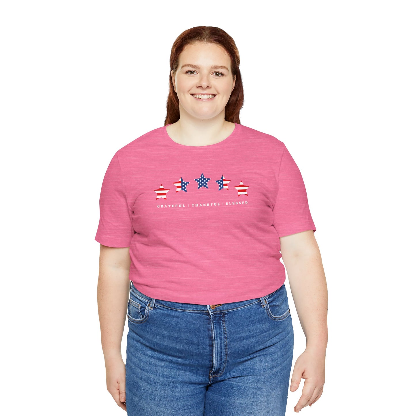 USA Gratitude Jersey Short Sleeve Tee