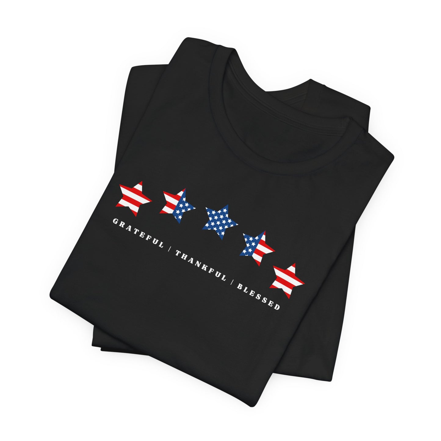 USA Gratitude Jersey Short Sleeve Tee