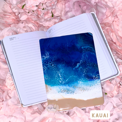 Resin Ocean covered Notebook