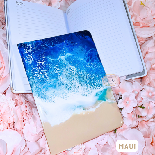 Resin Ocean covered Notebook