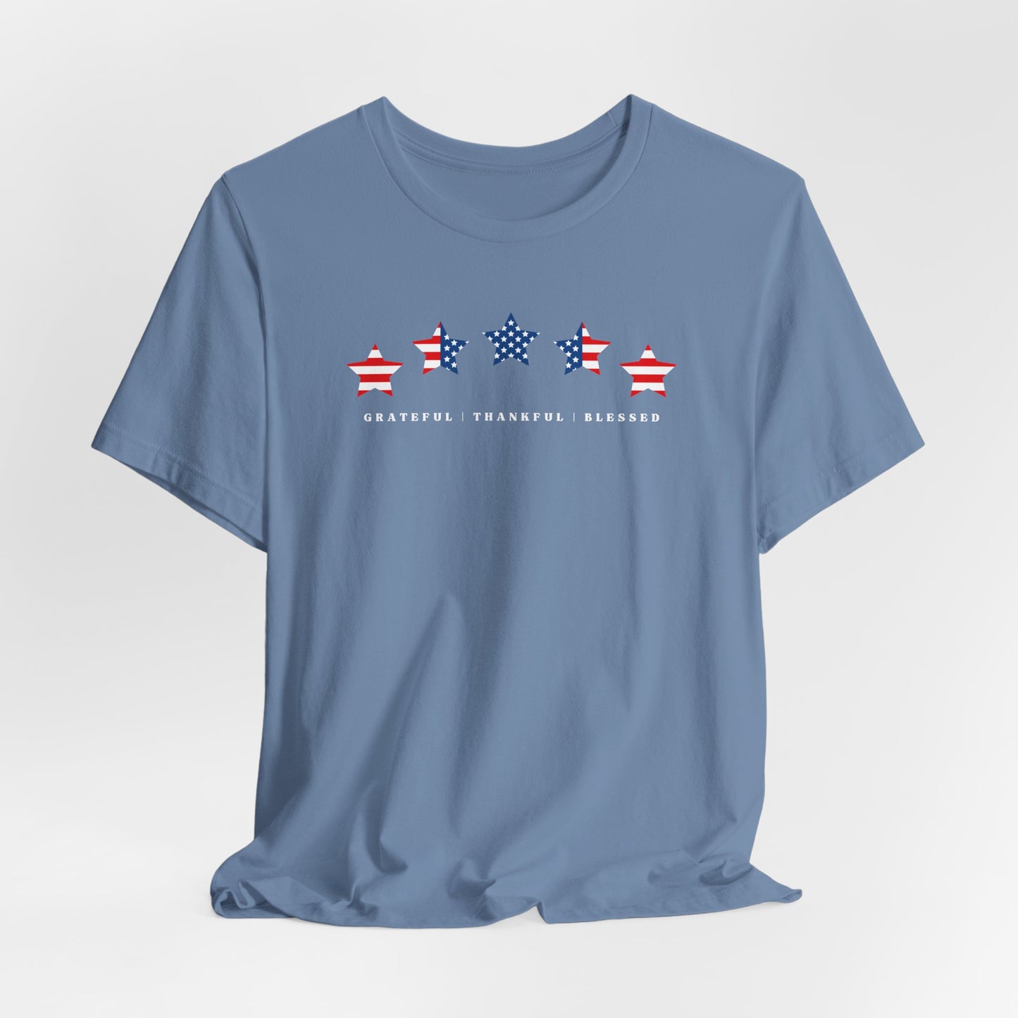 USA Gratitude Jersey Short Sleeve Tee