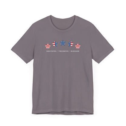 USA Gratitude Jersey Short Sleeve Tee