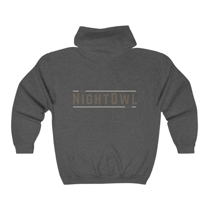 NightOwl Full Zip Hooded Sweatshirt