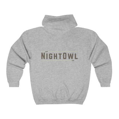 NightOwl Full Zip Hooded Sweatshirt