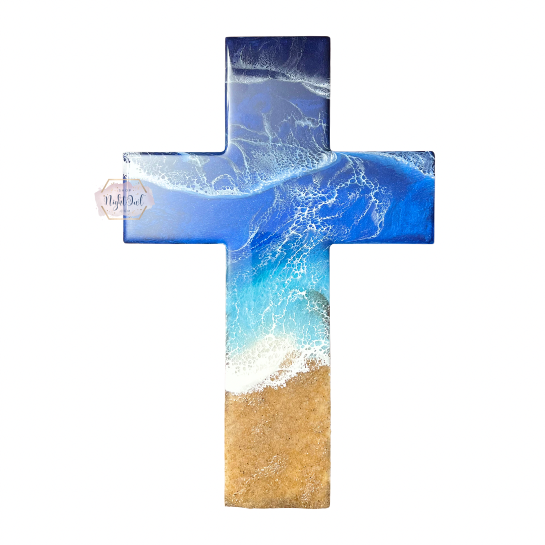 Cross | Ocean Wall Art | Home Decor