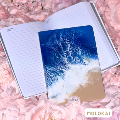 Resin Ocean covered Notebook