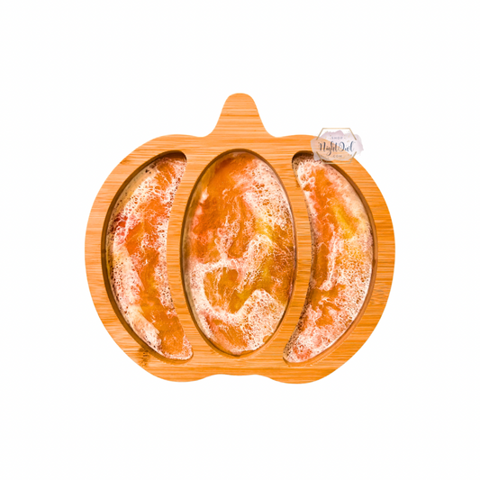 Pumpkin Marble Serving Tray