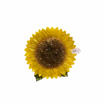 Sunflower Trinket Dish | Jewelry Holder | Wall Art