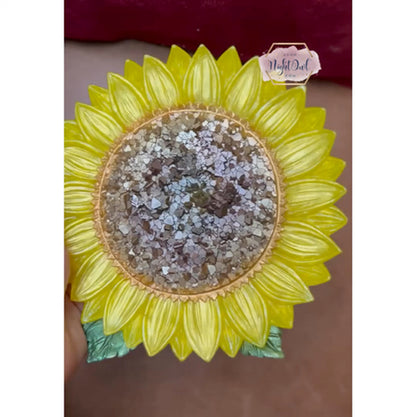 Sunflower Trinket Dish | Jewelry Holder | Wall Art