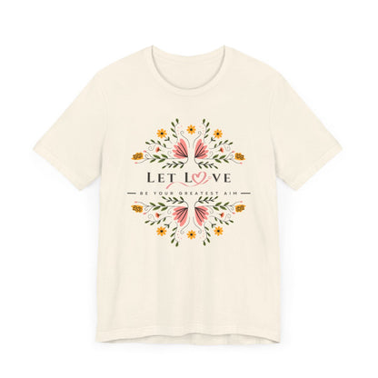 Floral Women's Jersey Short Sleeve Tee