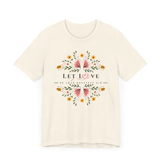 Floral Women's Jersey Short Sleeve Tee