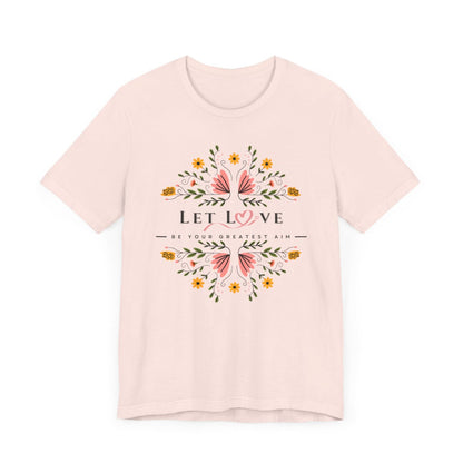 Floral Women's Jersey Short Sleeve Tee