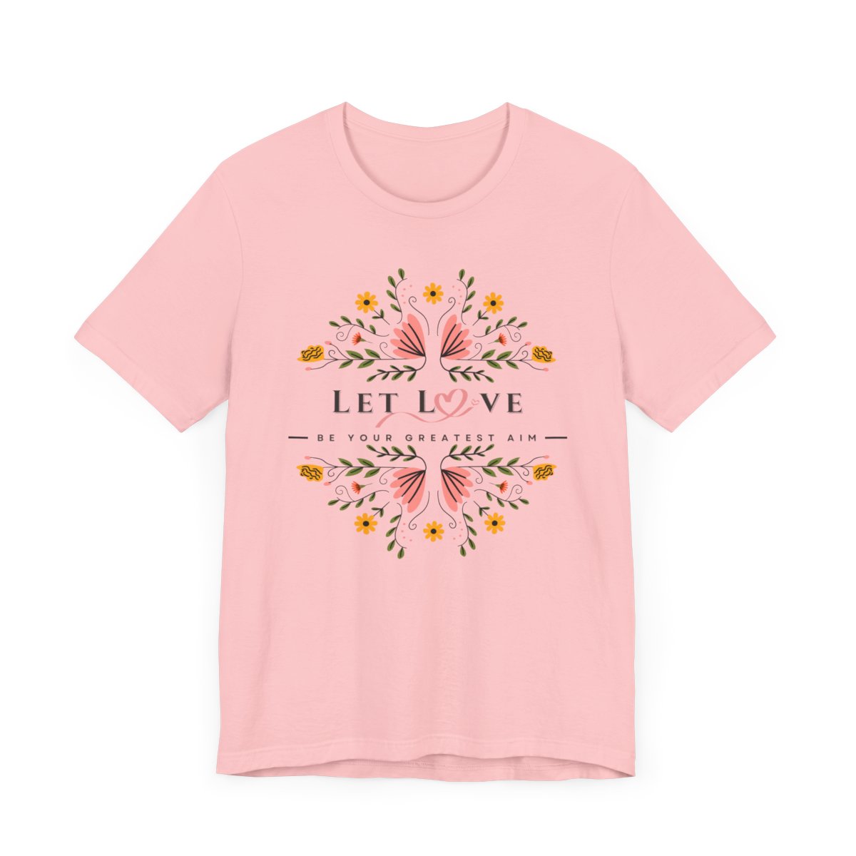 Floral Women's Jersey Short Sleeve Tee