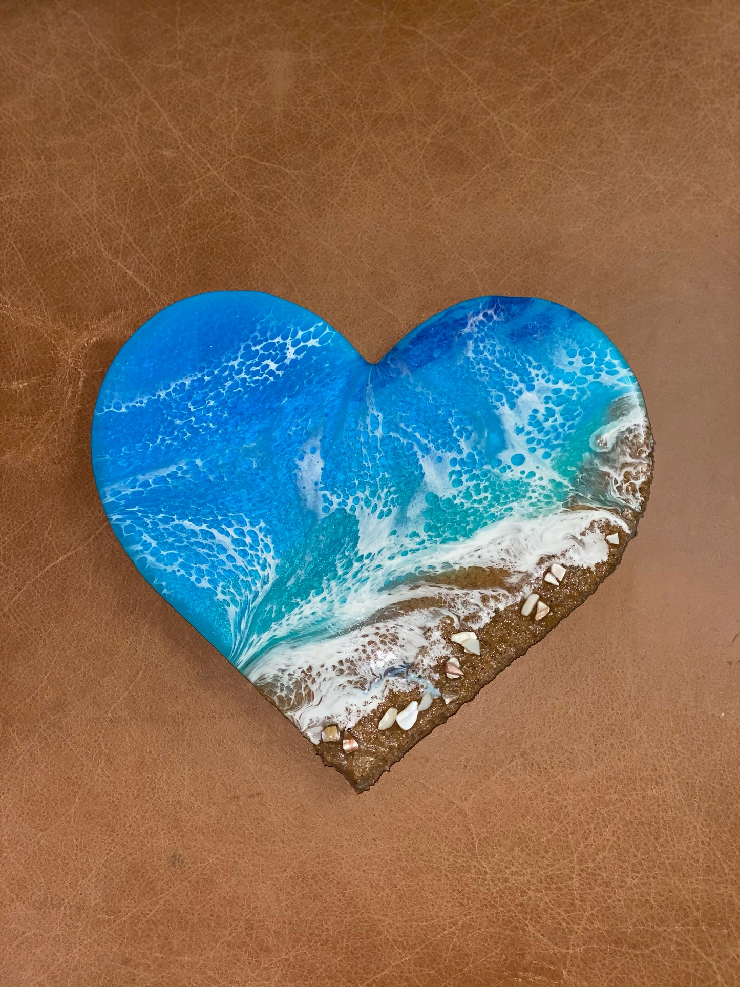 Ocean Heart shaped Wall Decor + Heart shaped Trinket Jewelry Dish Gift ❤️ 🎉 🐚 Salt water heals everything with this Heart of the Ocean Bundle